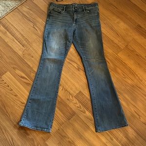 Gap Baby Boot medium wash lightly distressed size 12